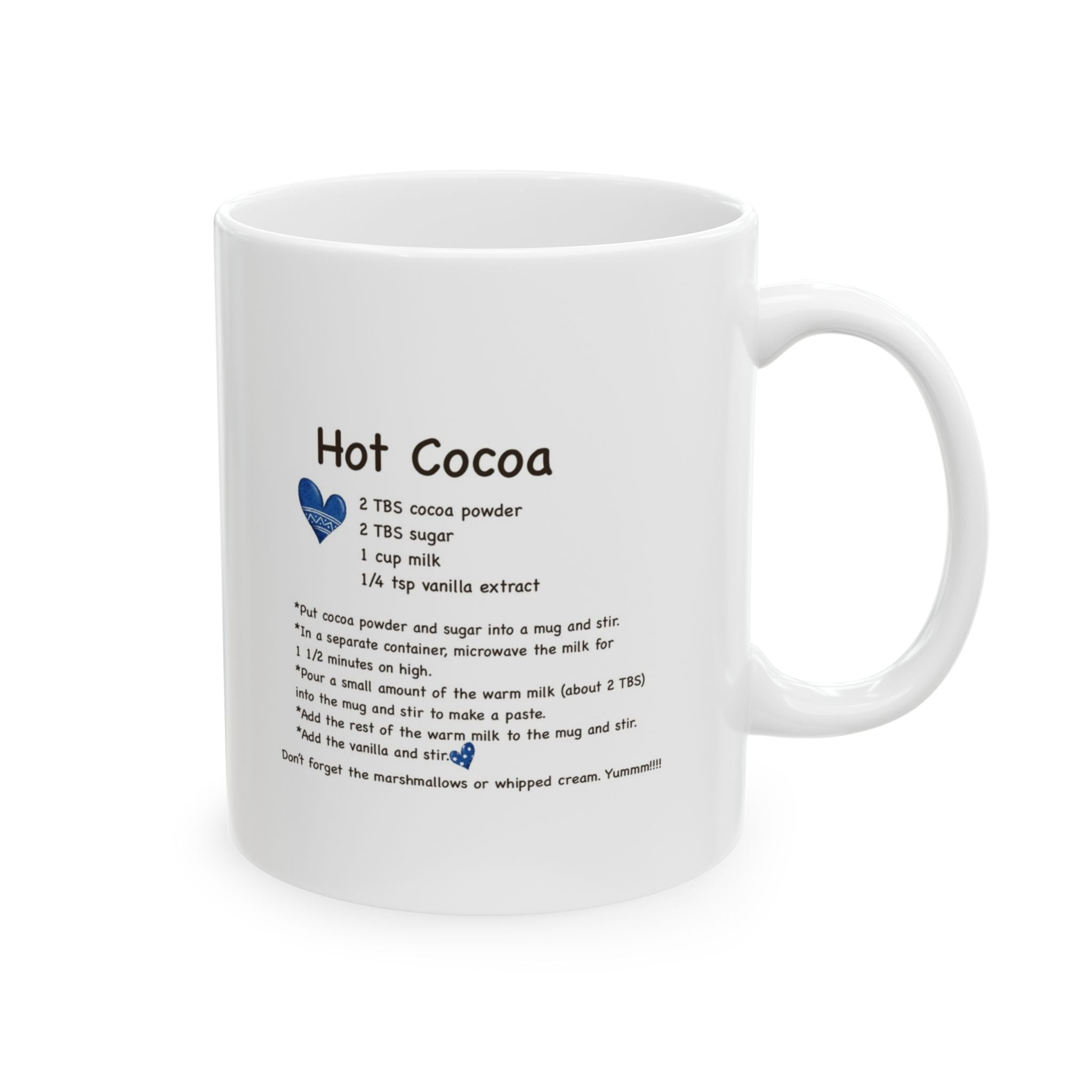 Gingerbread House Christmas Mug | Cozy Holiday Coffee Cup with Hot Cocoa Recipe